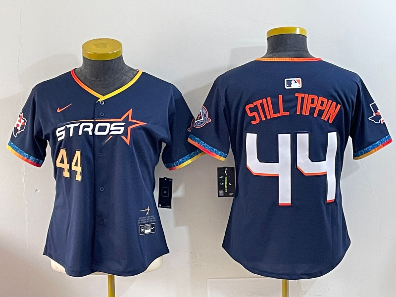 Youth 2025 MLB Houston Astros #44 Alvarez black jersey style 26->youth mlb jersey->Youth Jersey